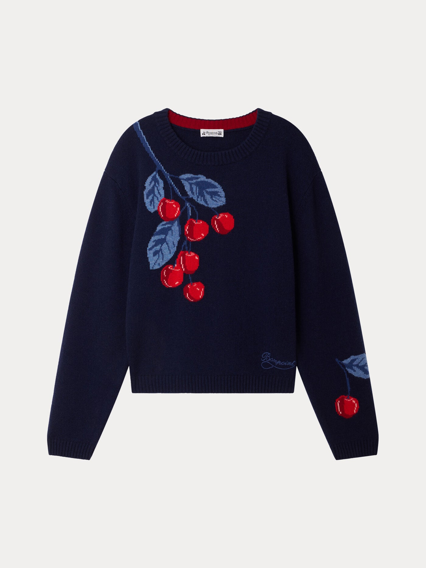 Pull Maxine Grown-Up col rond à cerises