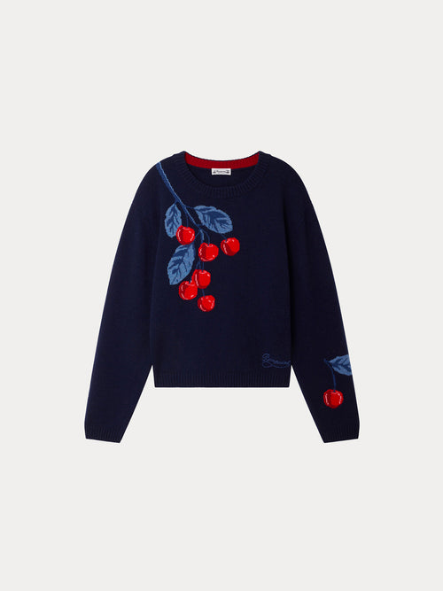 Maglione Maxine Grown-Up girocollo con ciliegie