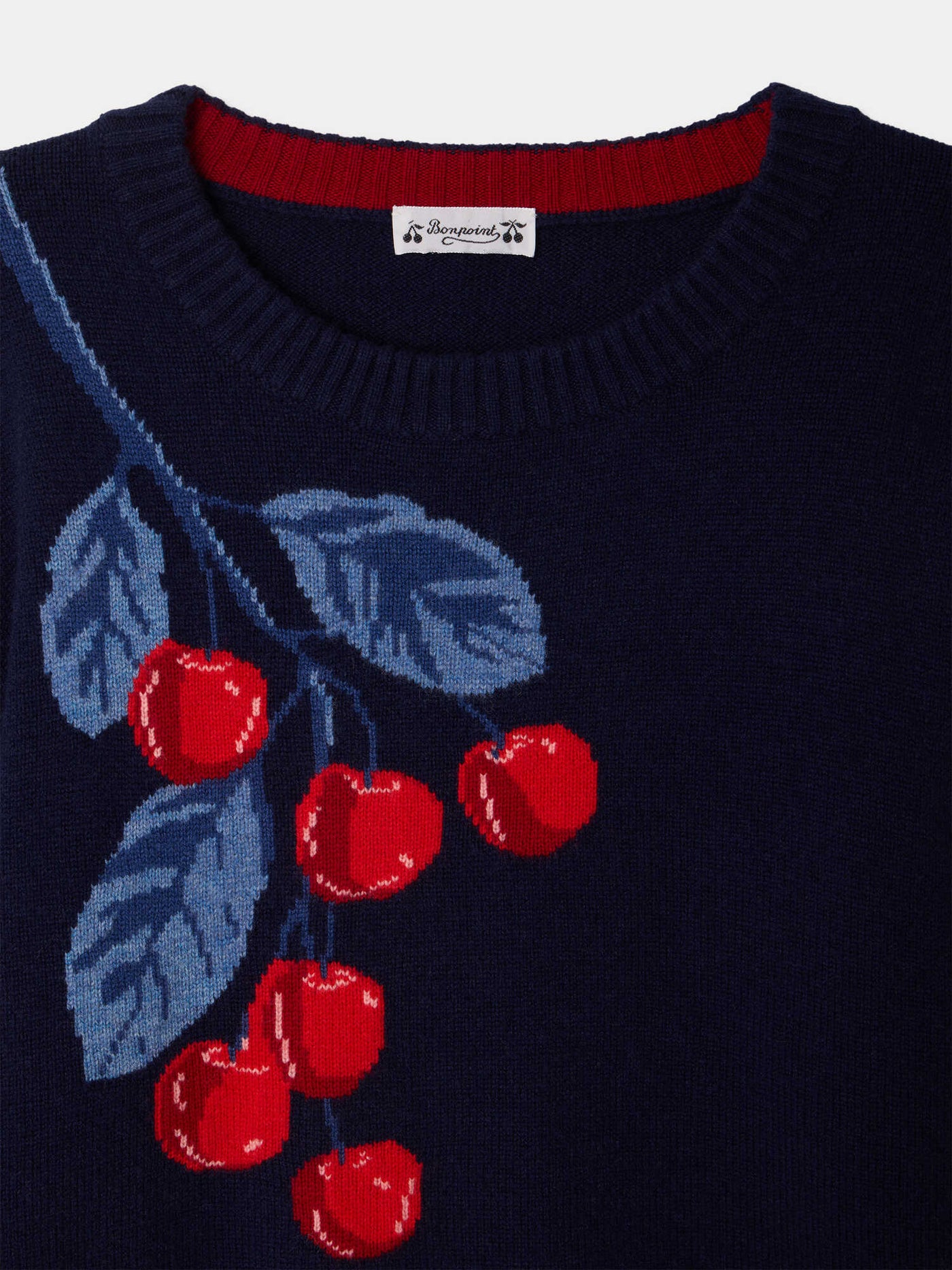 Pull Maxine Grown-Up col rond à cerises