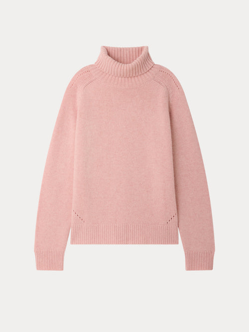 Jersey Jelisea Grown-Up de cuello alto de lana y cachemira