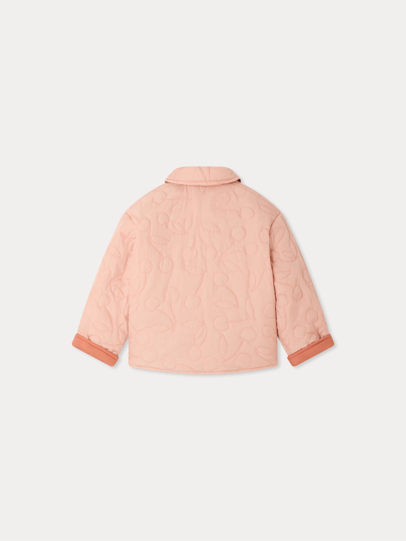 Veste Molly réversible et matelassée cerises