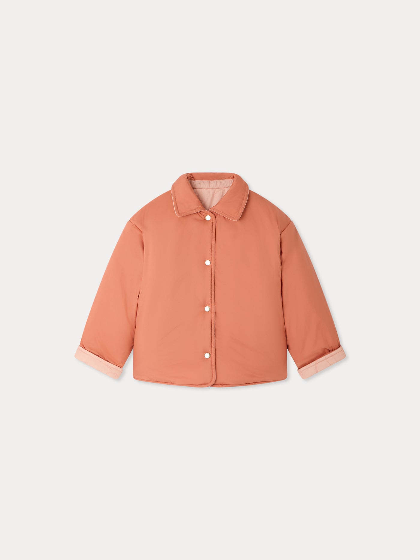 Veste Molly réversible et matelassée cerises