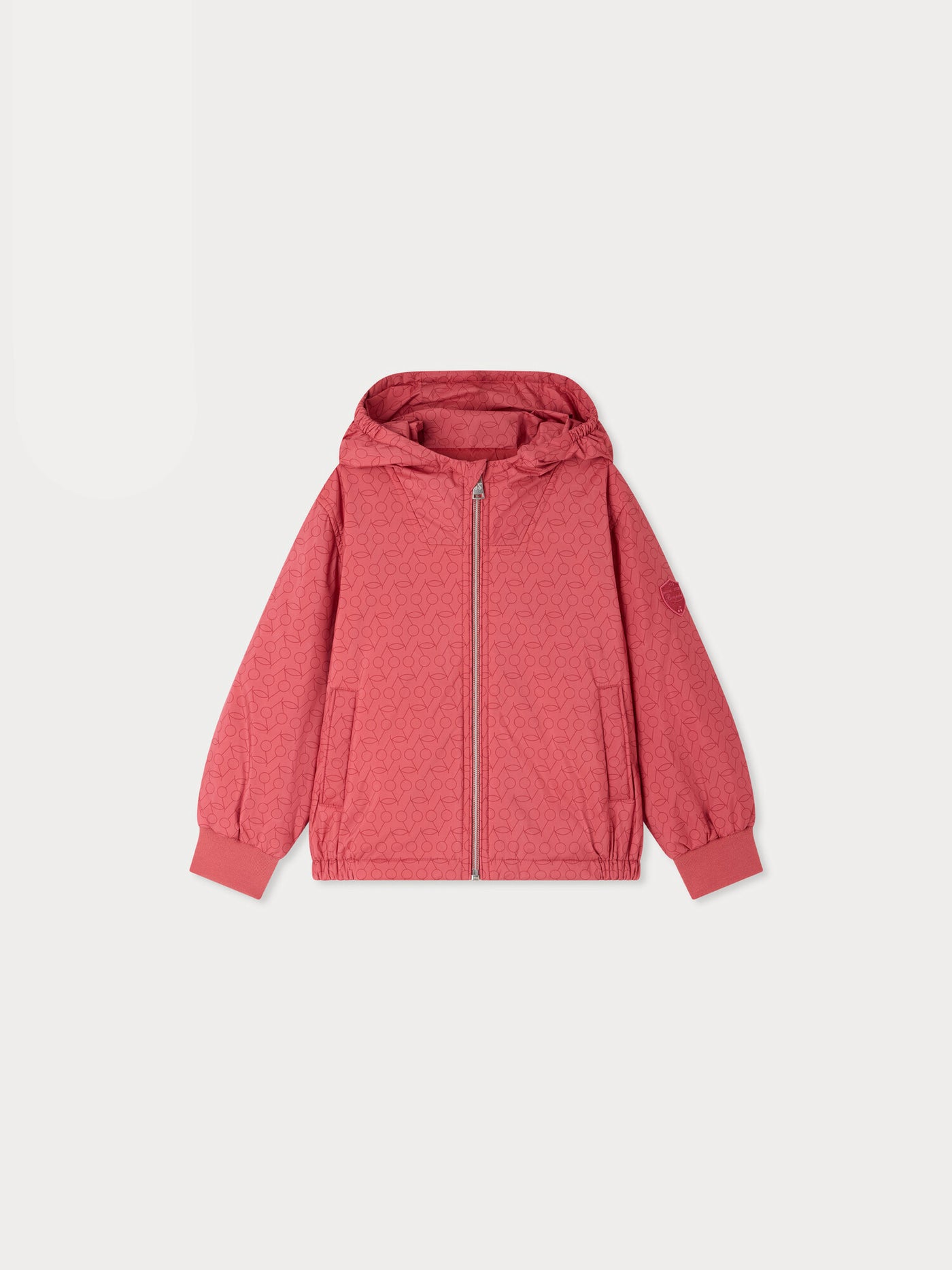 Jacke Marguerite wasserabweisend mit Kirsch-Print