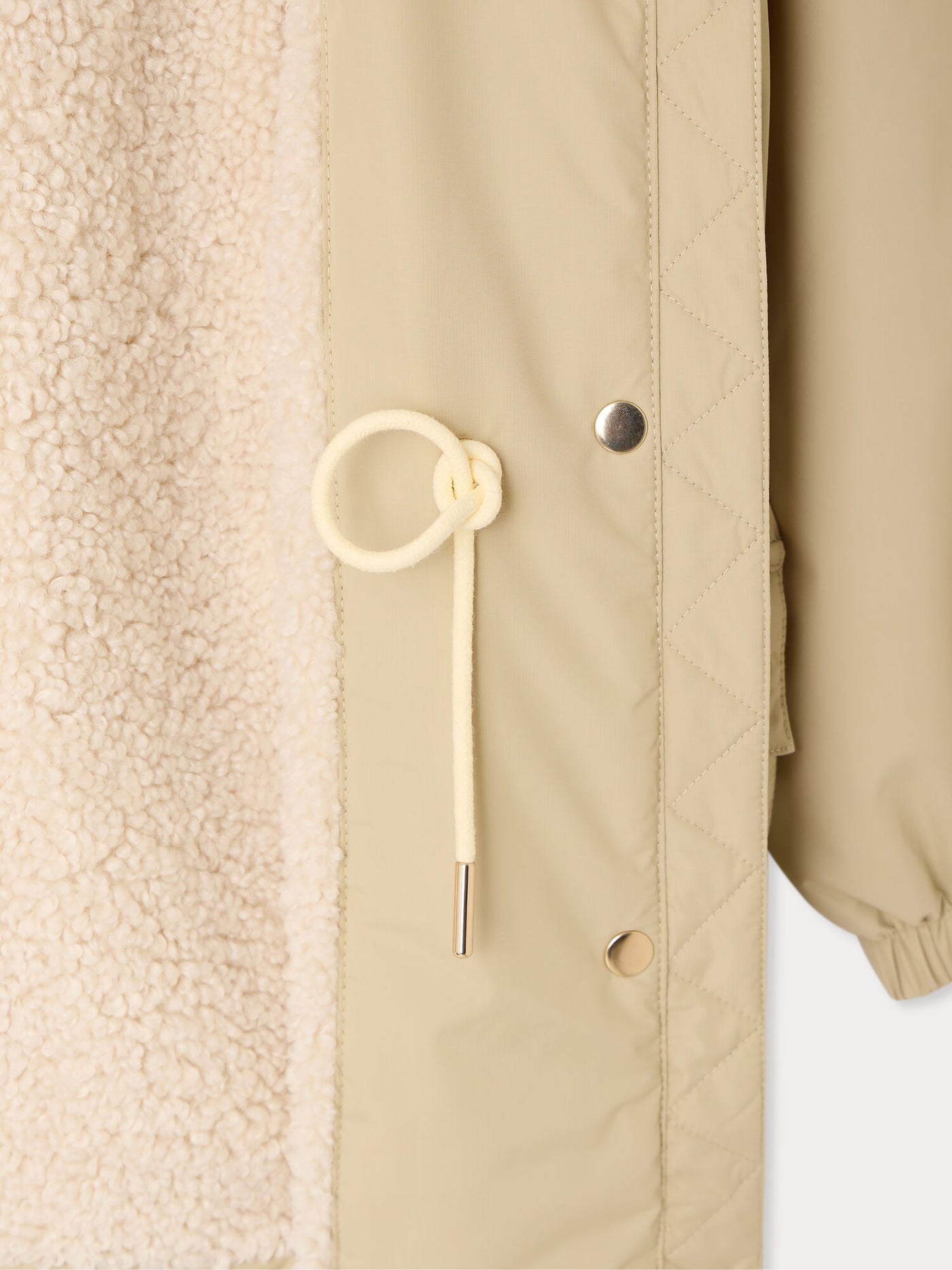 Parka Monica déperlante doublée fausse fourrure