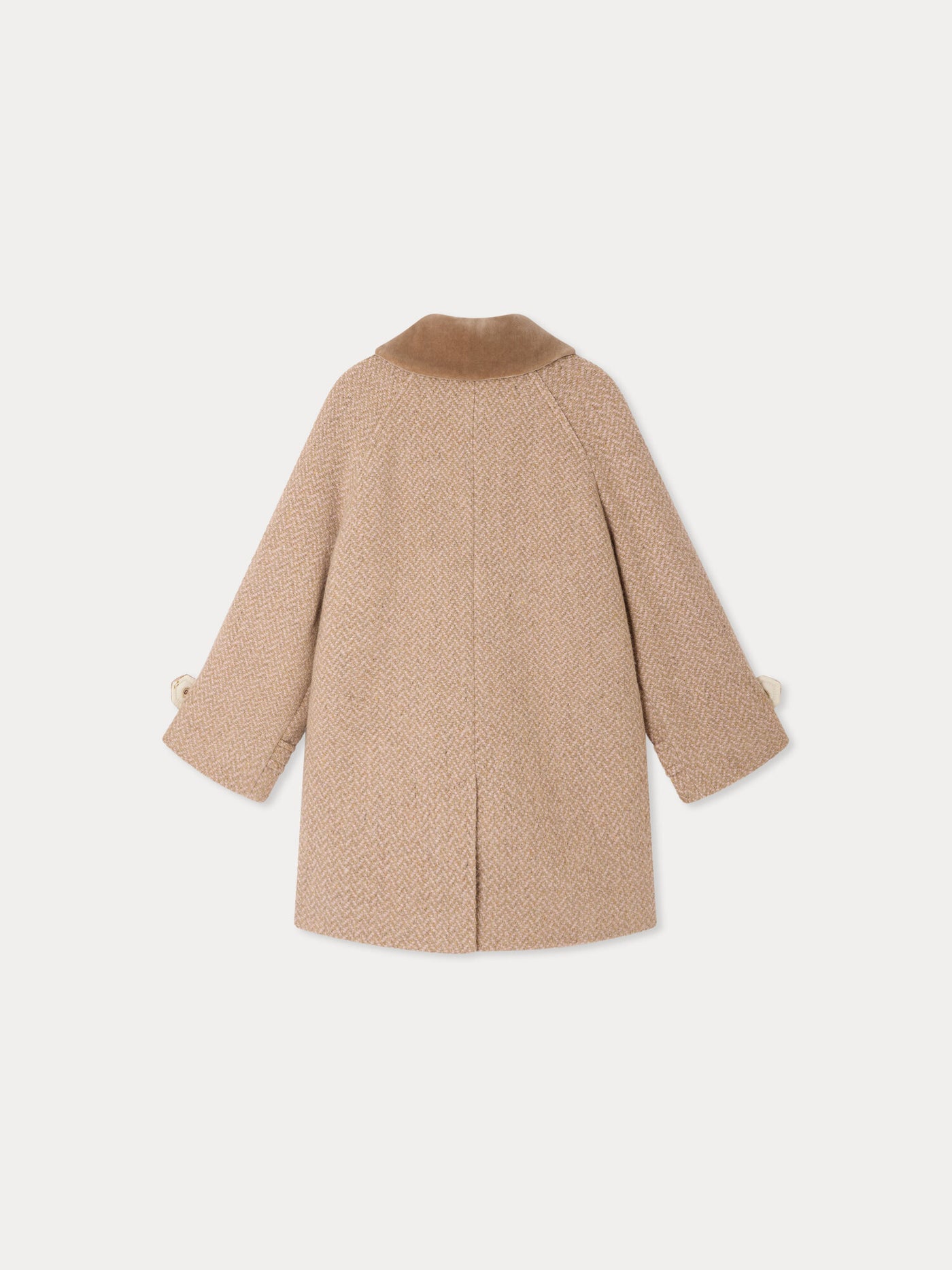 Manteau Jiba col velours et doublure ouatinée