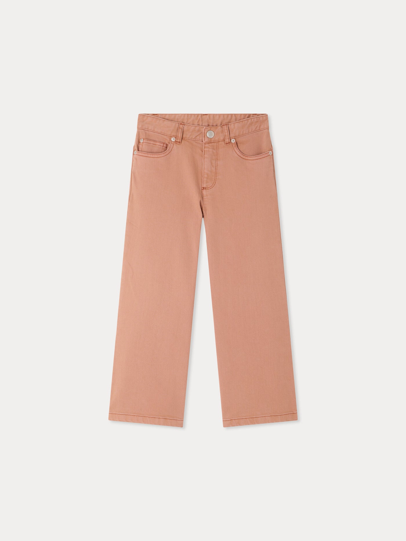 Pantalon Jayjay coupe flare en coton biologique
