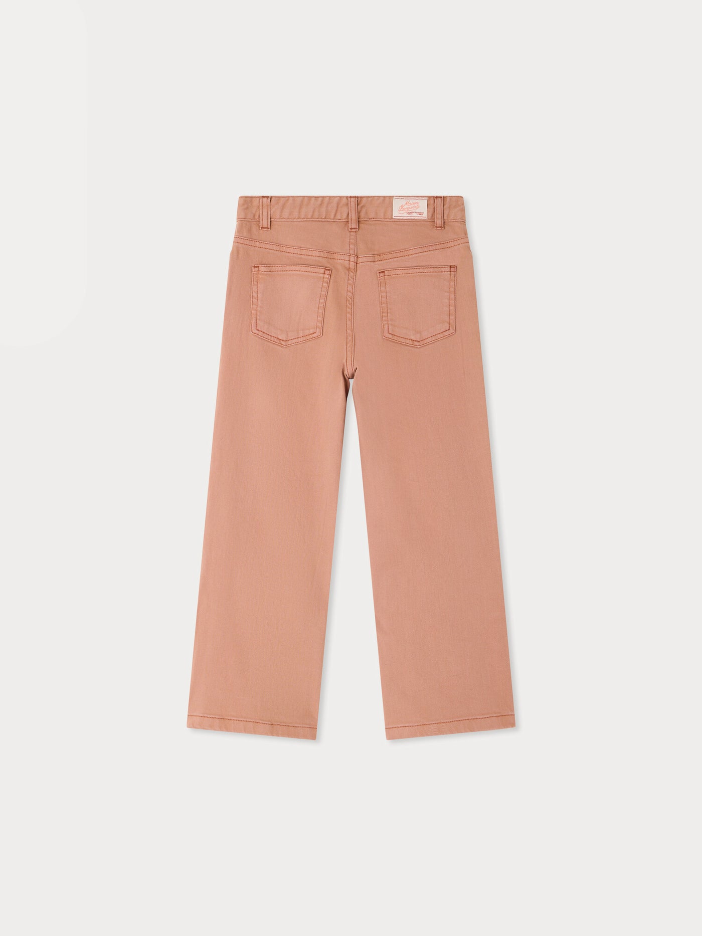 Pantalon Jayjay coupe flare en coton biologique