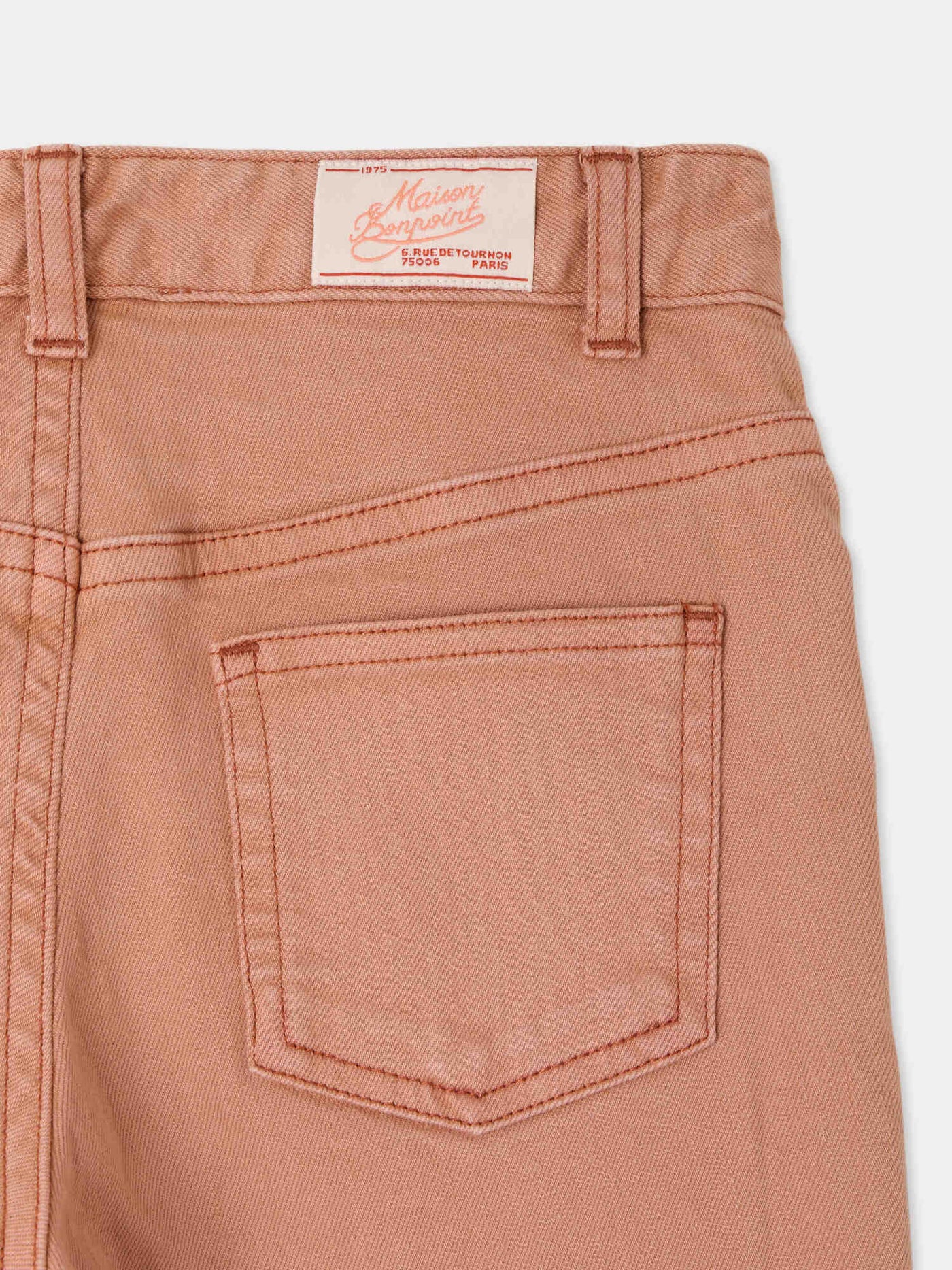 Pantalon Jayjay coupe flare en coton biologique