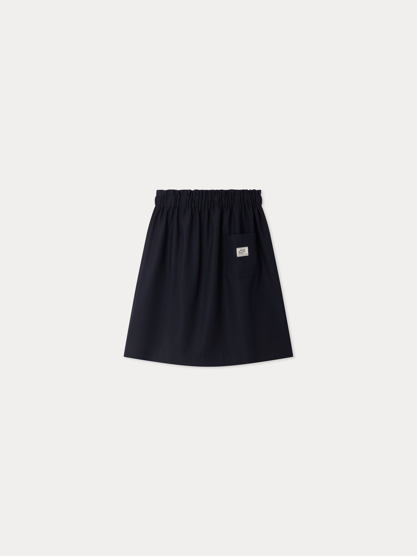 Gonna Minna Grown-Up blu navy con laccetto multicolore