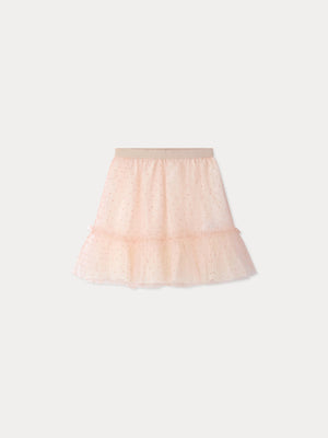 Jupe Maisie en tulle brodé