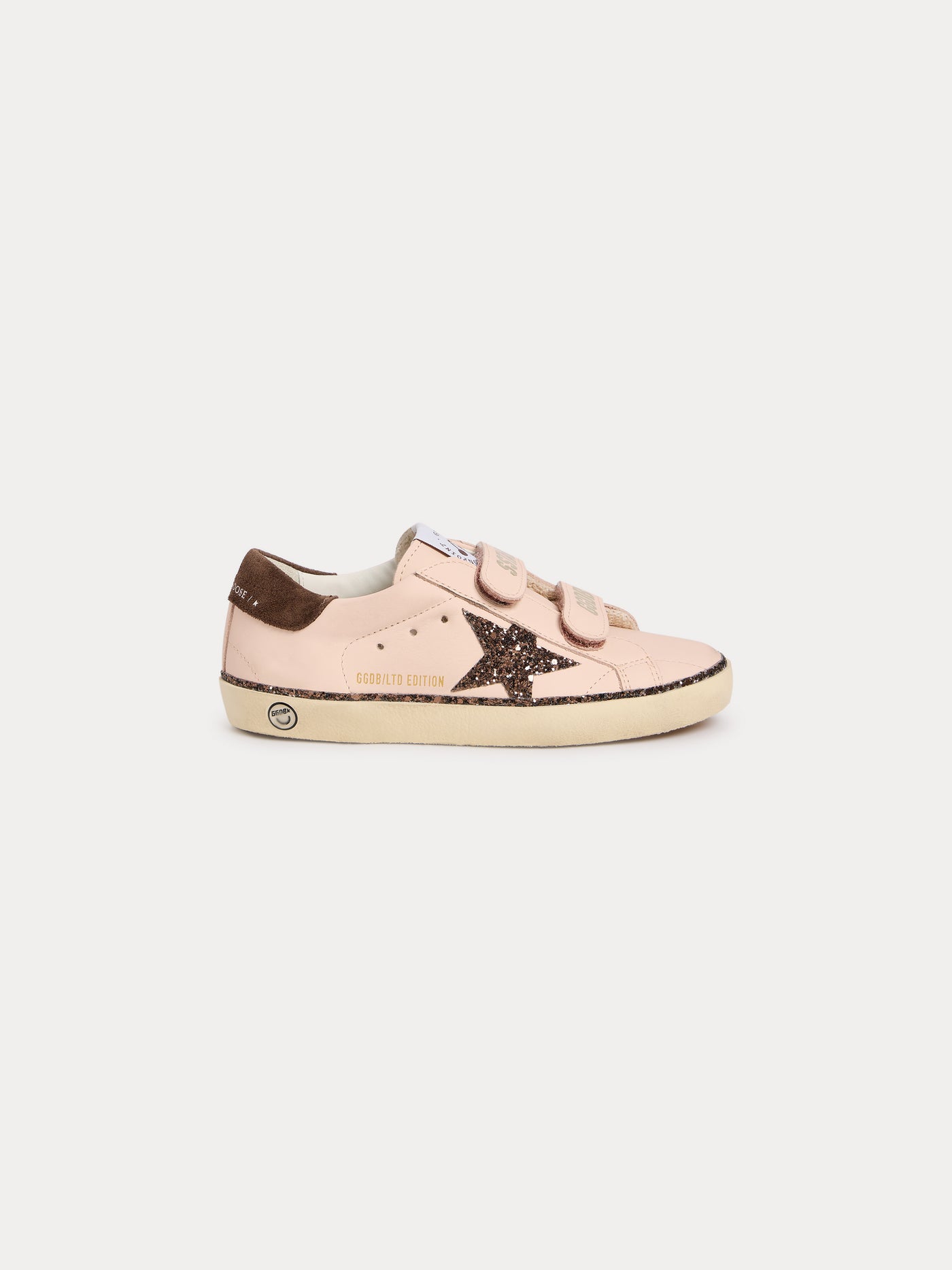 Bonpoint x Golden Goose pale pink Old School child sneakers