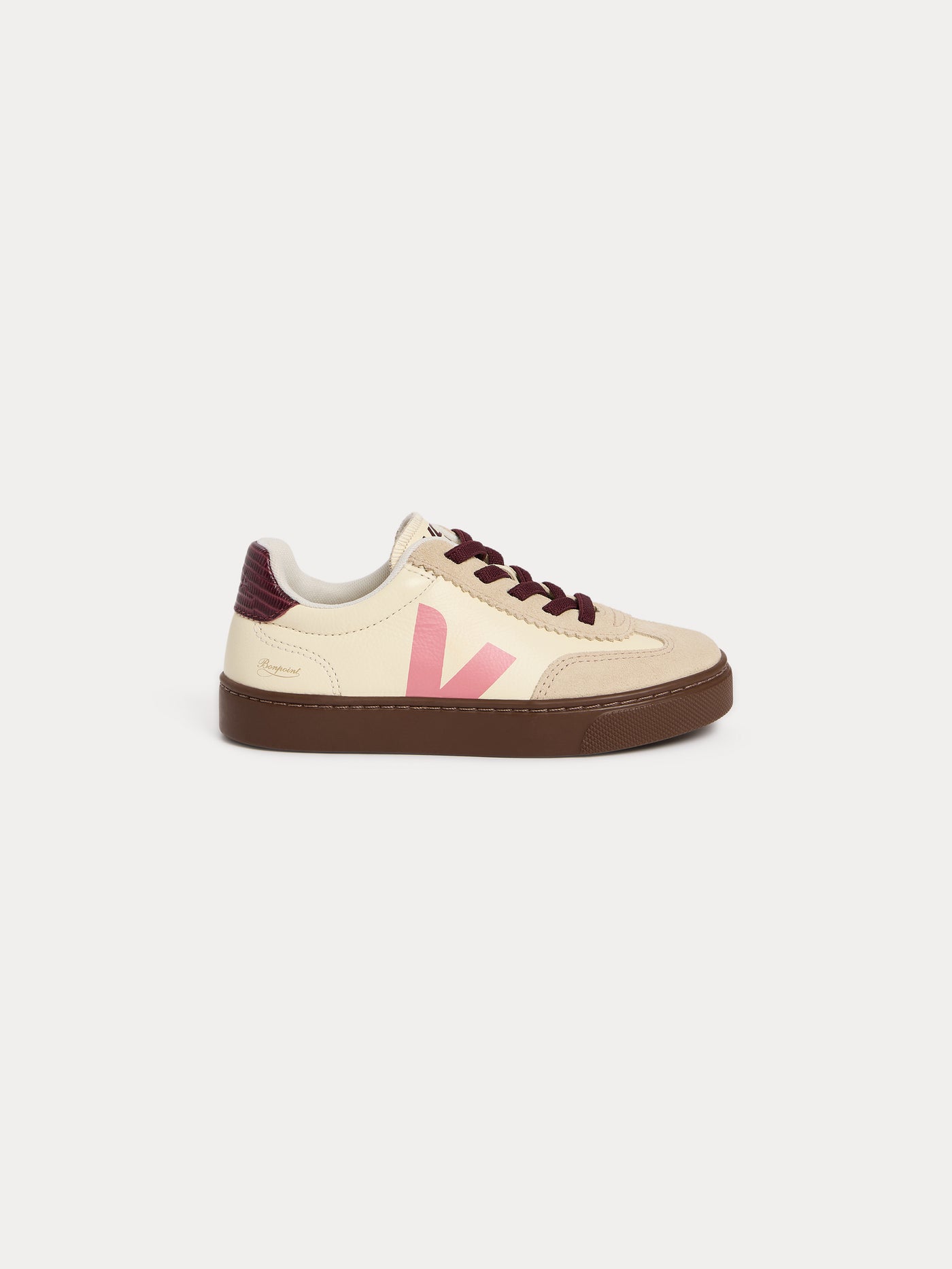 Bonpoint x Veja Volley Ecru Kindersneaker