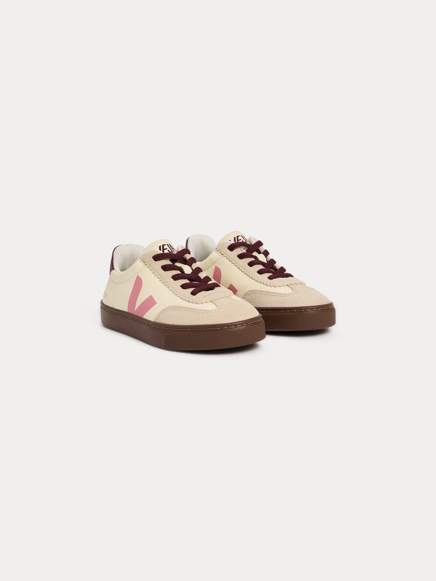 Bonpoint x Veja Volley Ecru Kindersneaker