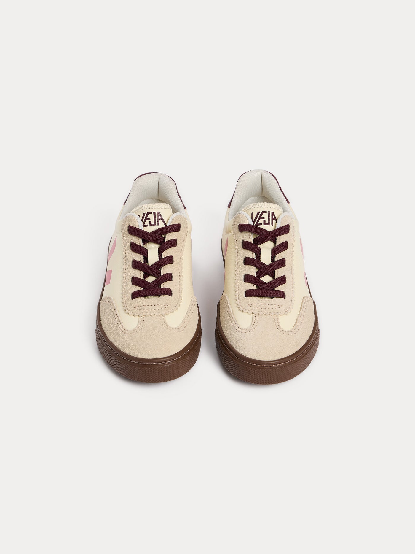 Bonpoint x Veja Volley Ecru Kindersneaker