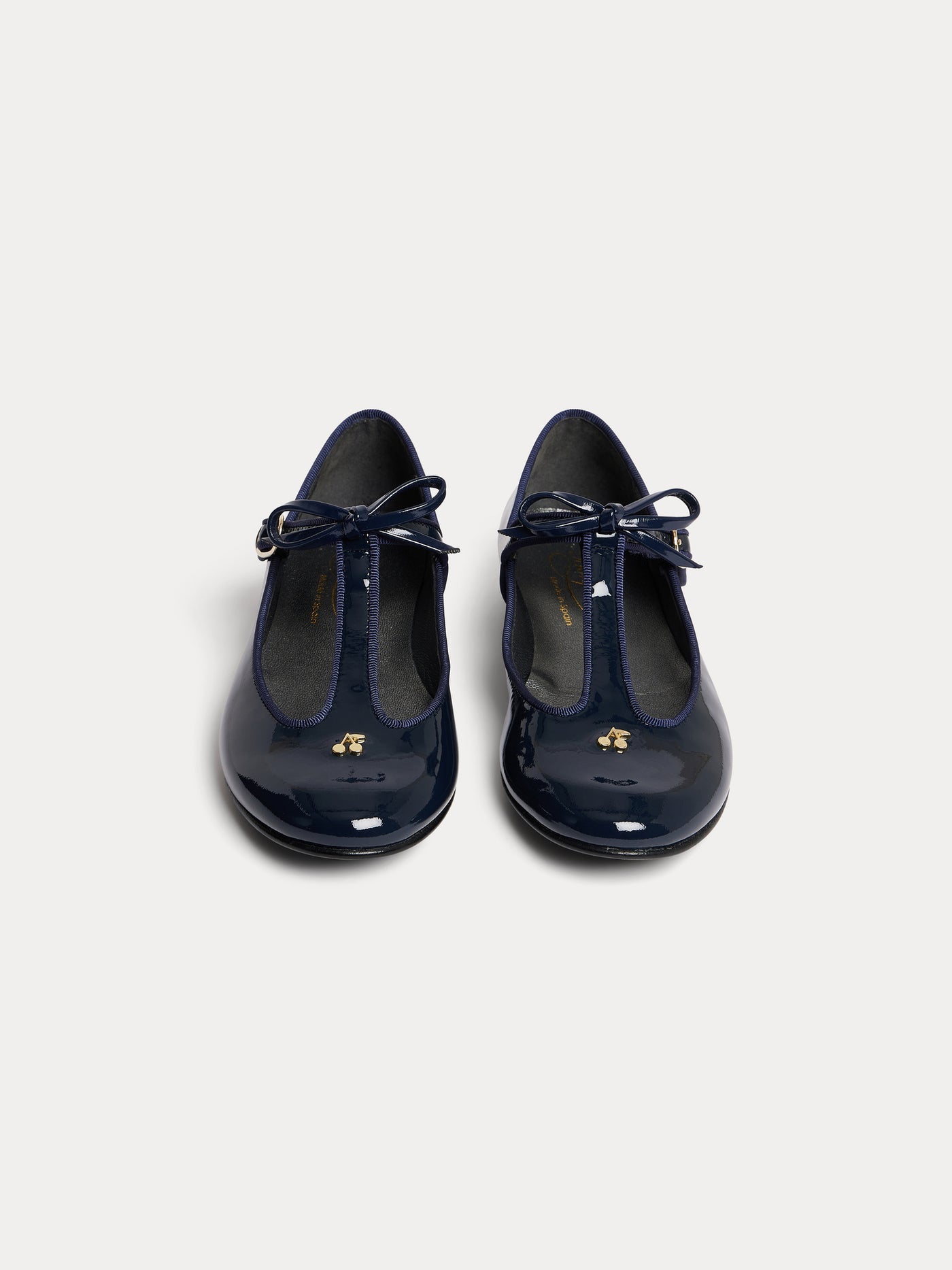 Ballerine Joyce in pelle blu notte