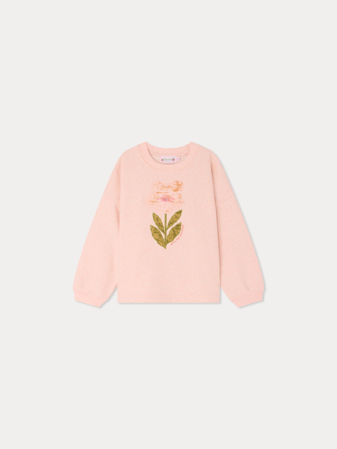 Sweatshirt Myla mit Blumendruck aus Bio-Baumwolle