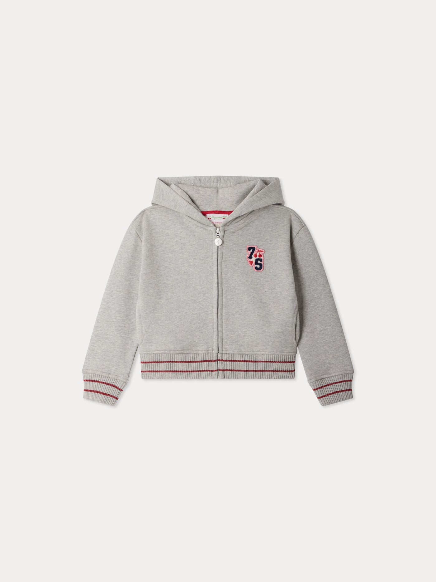 Sweatshirt Marnie zippé en coton biologique