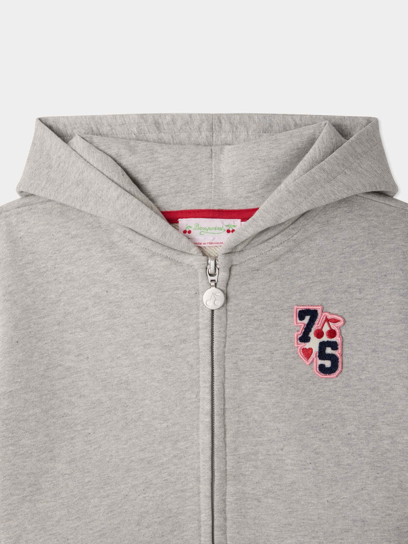 Sweatshirt Marnie zippé en coton biologique