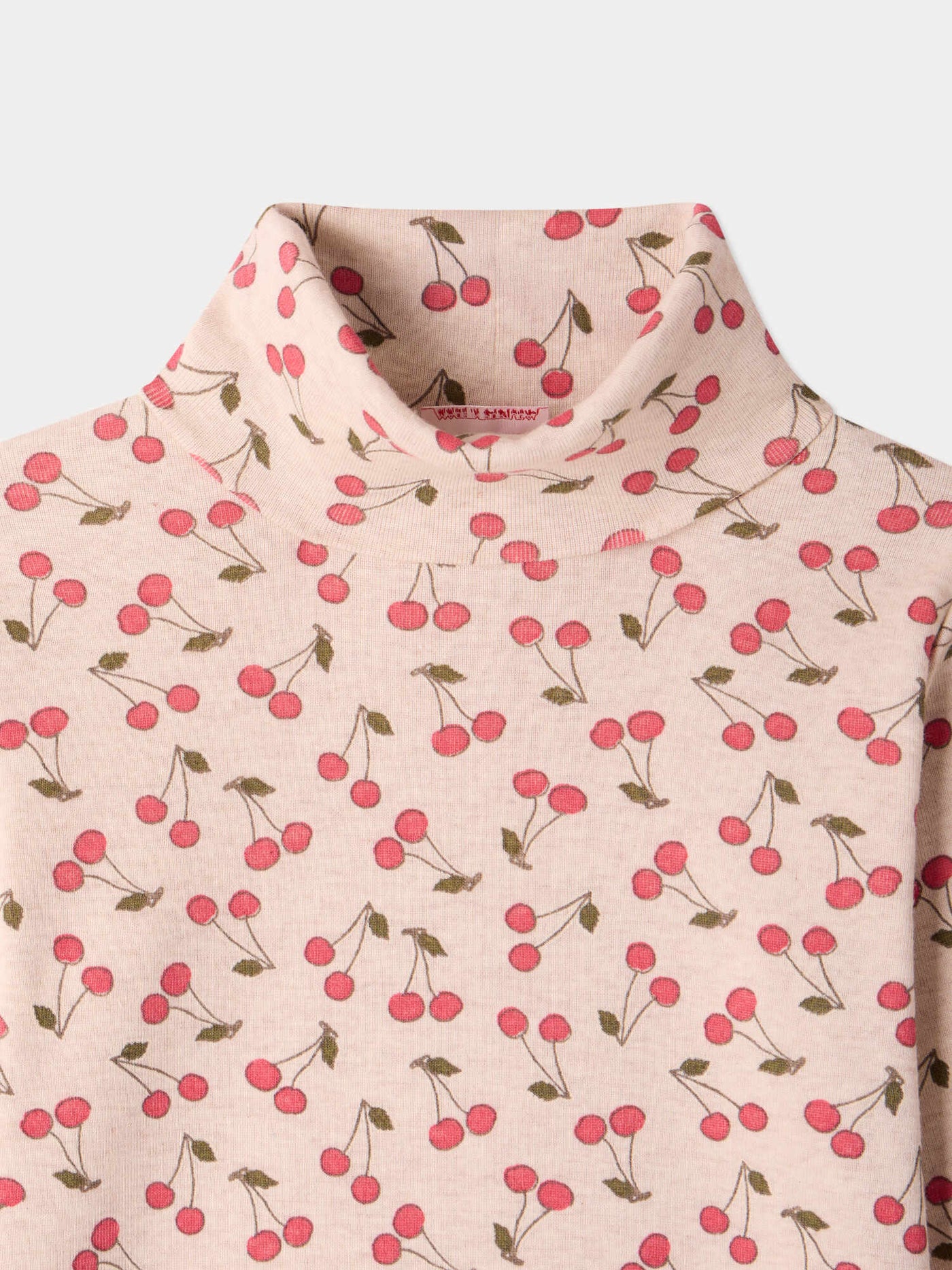 T-shirt Tahiti à cerises en coton biologique