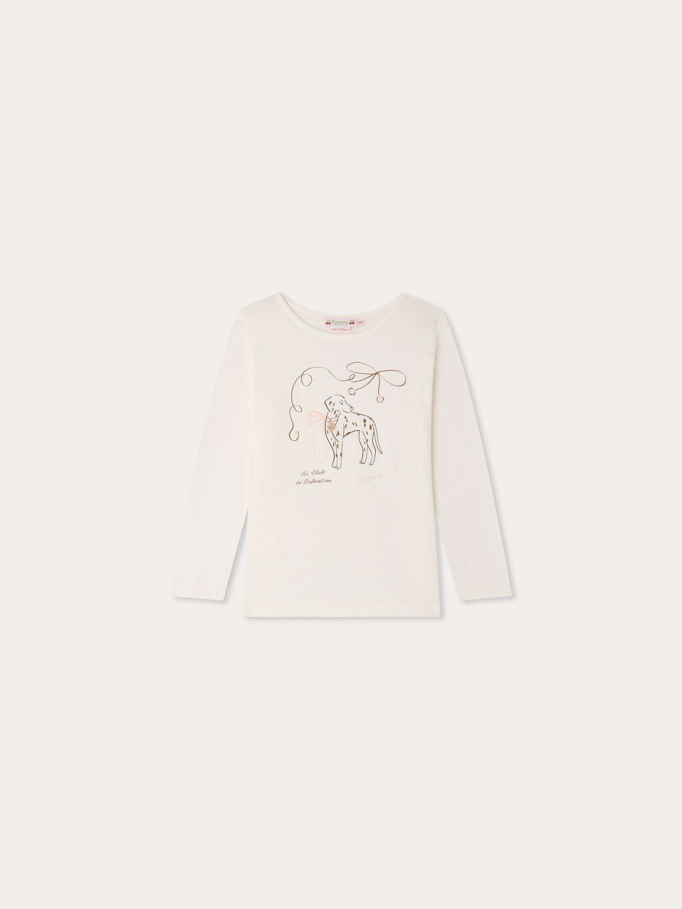 T‑shirt Tidjiane imprimé dalmatiens en coton biologique