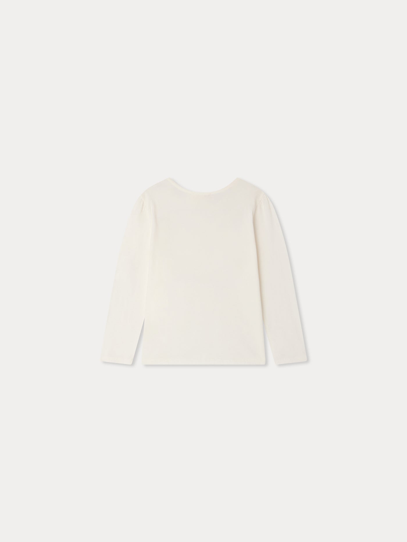 T-shirt Gracieuse with Altitude Cherry embroidery in organic cotton
