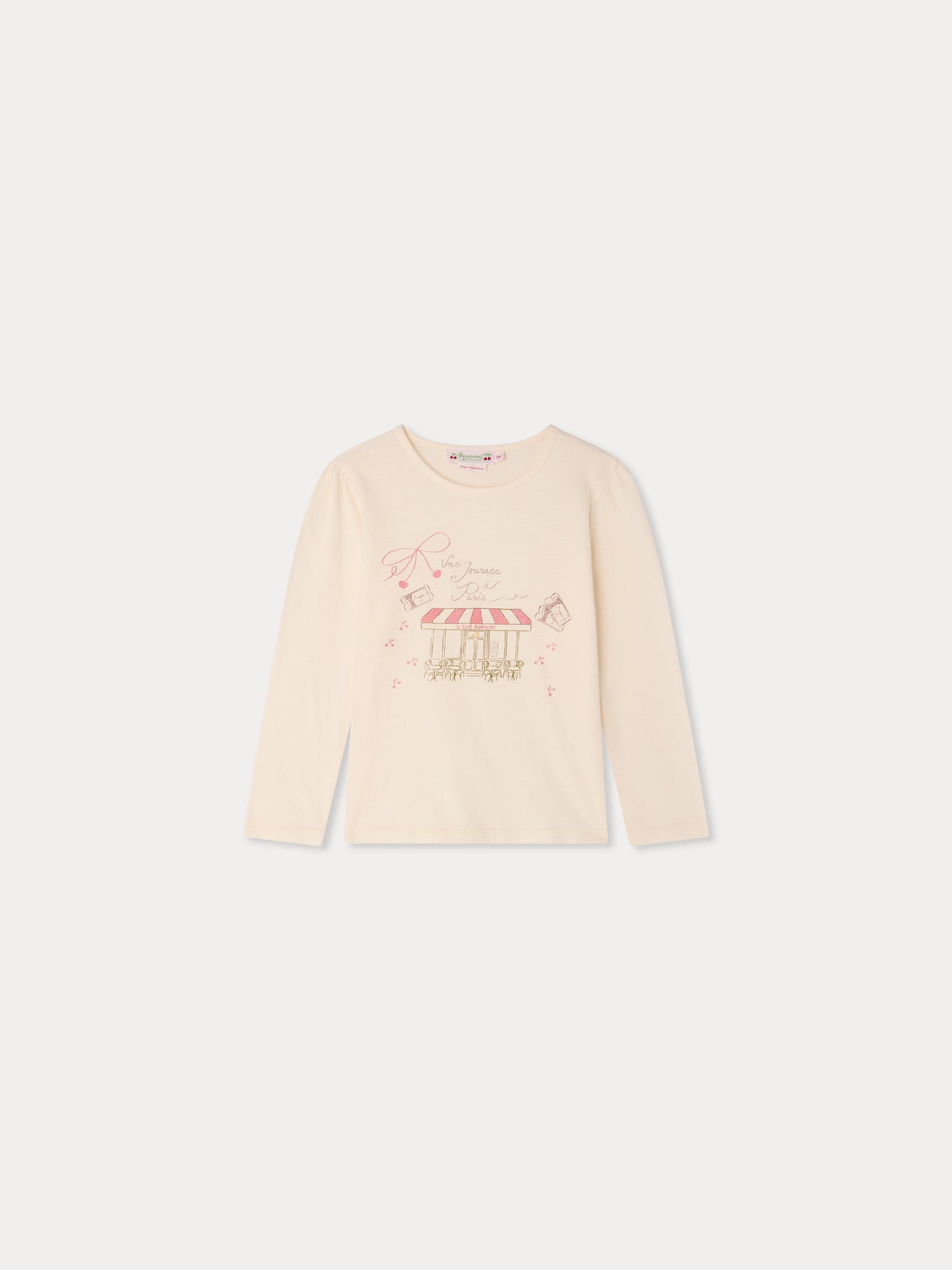 Camiseta Gracieuse con estampado Journée à Paris en algodón orgánico