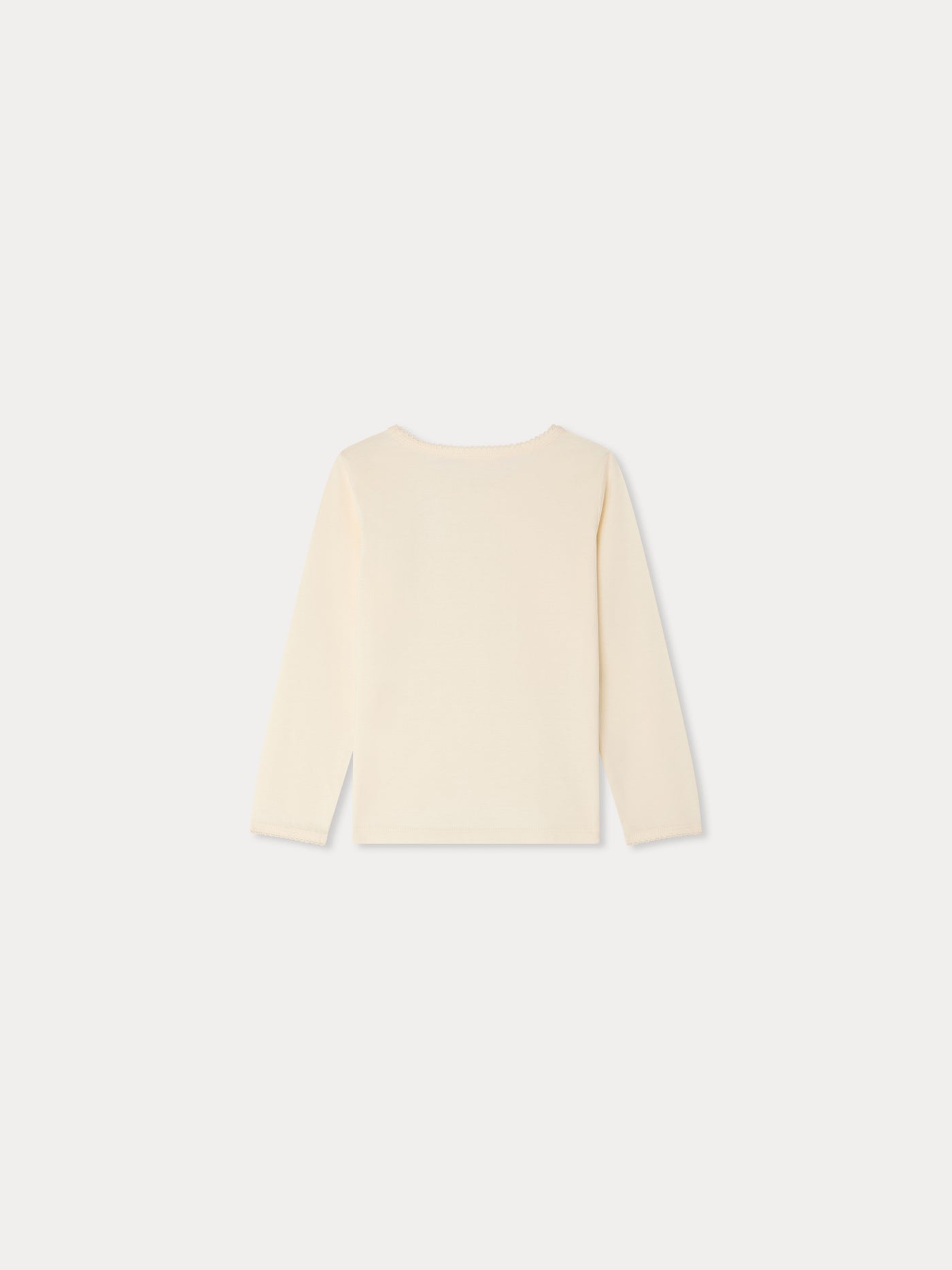 T-Shirt Mellyn mit Paris-Perlenstickerei aus Bio-Baumwolle