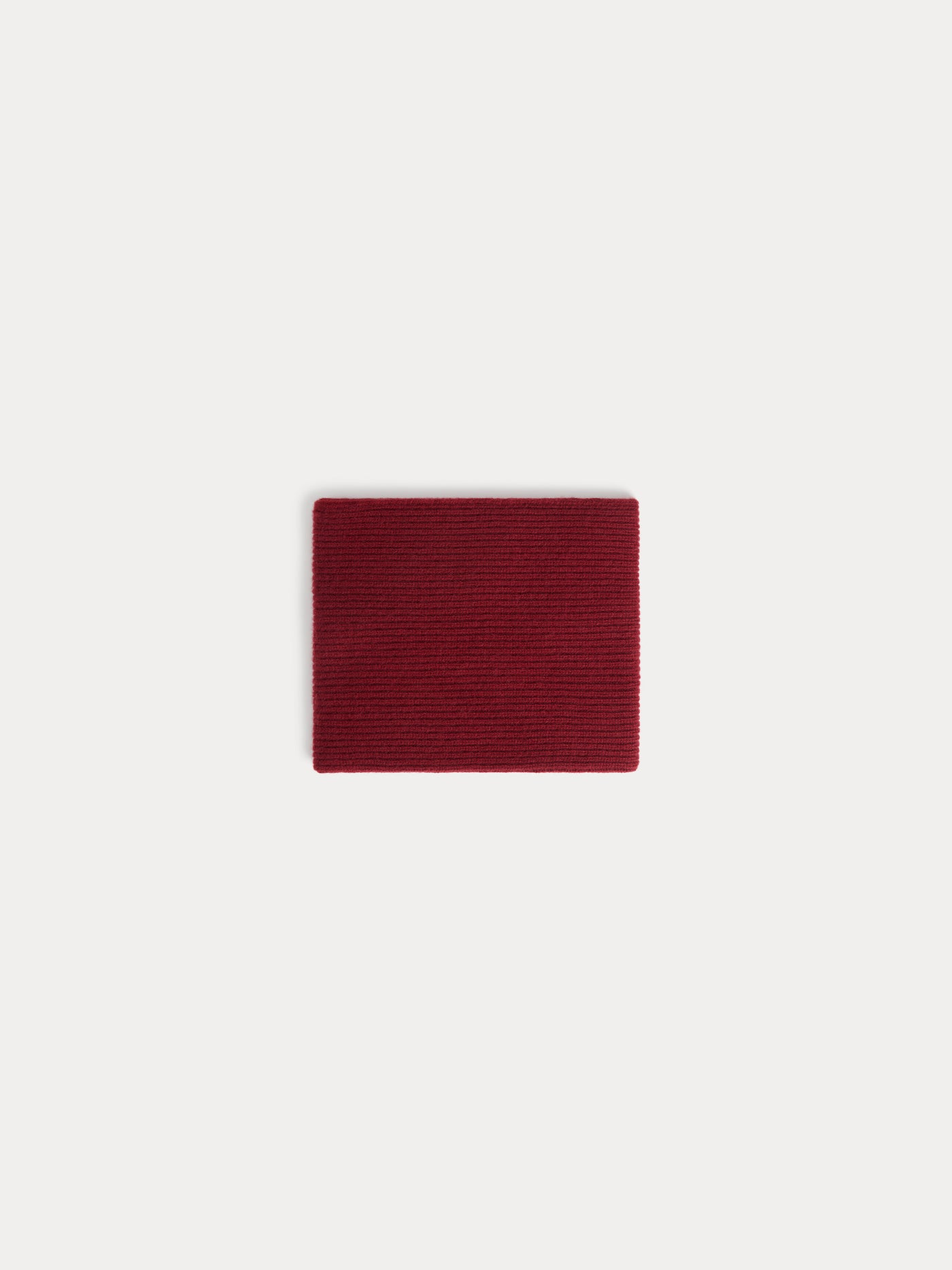 Tatodine burgundy cashmere snood
