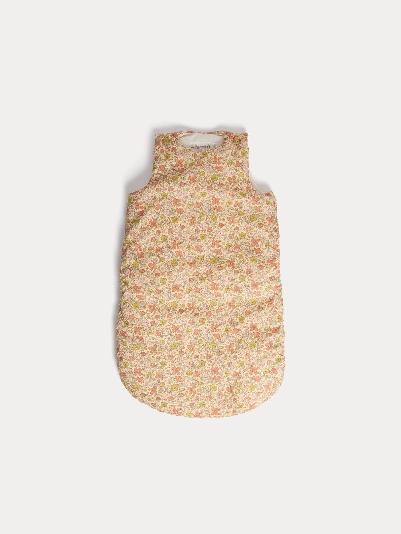 Turbulette Joujou en tissu Liberty jaune en coton biologique