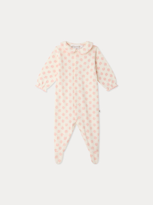 Jaina pyjamas with flower print in organic cotton