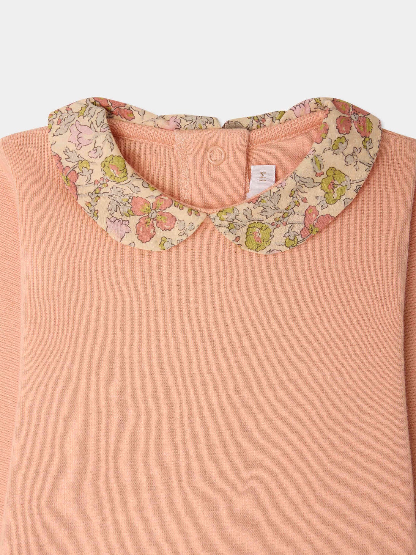 Body Cygne à col en tissu Liberty en coton biologique