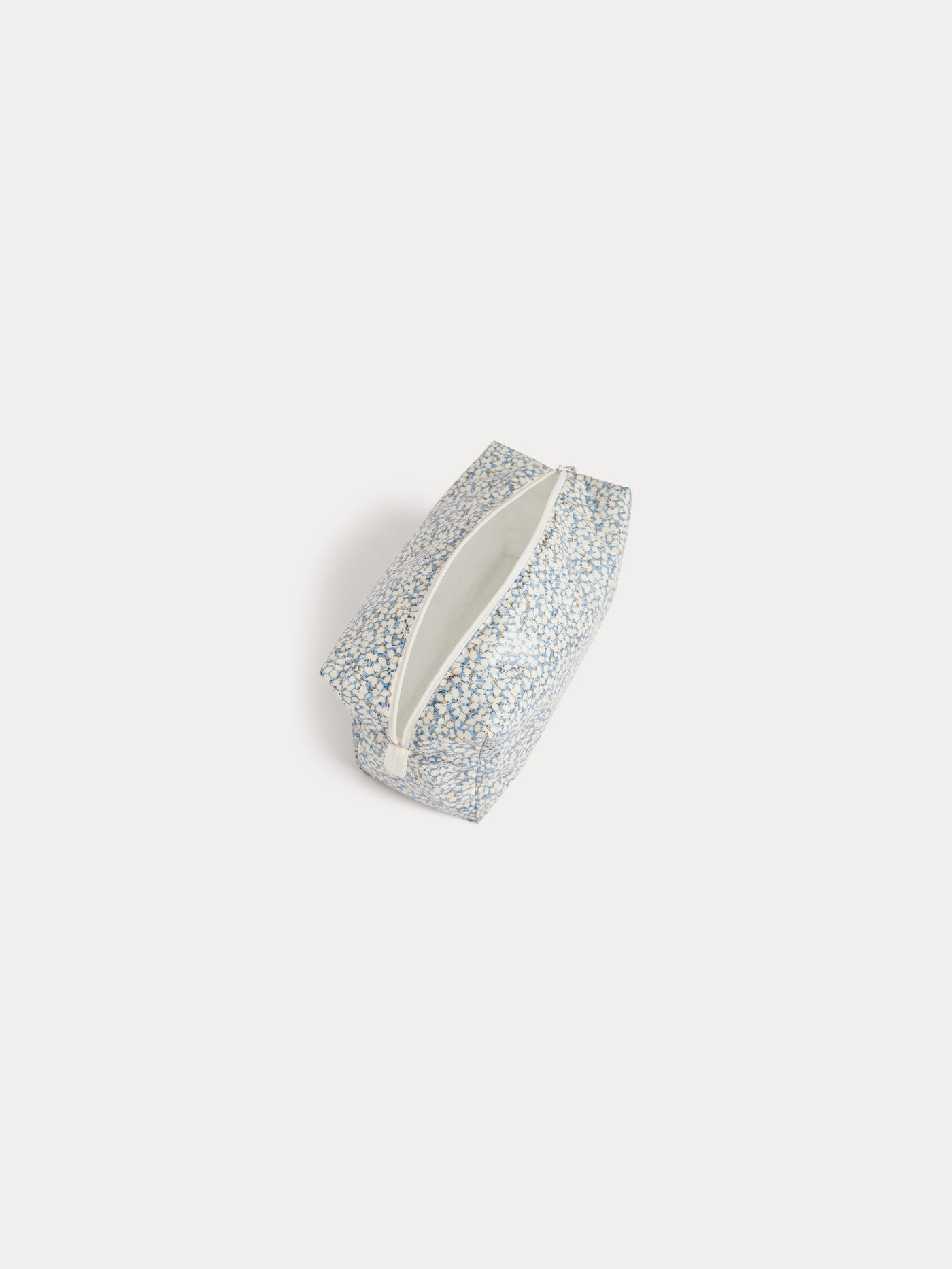 Trousse en tissu Liberty jaune en coton biologique