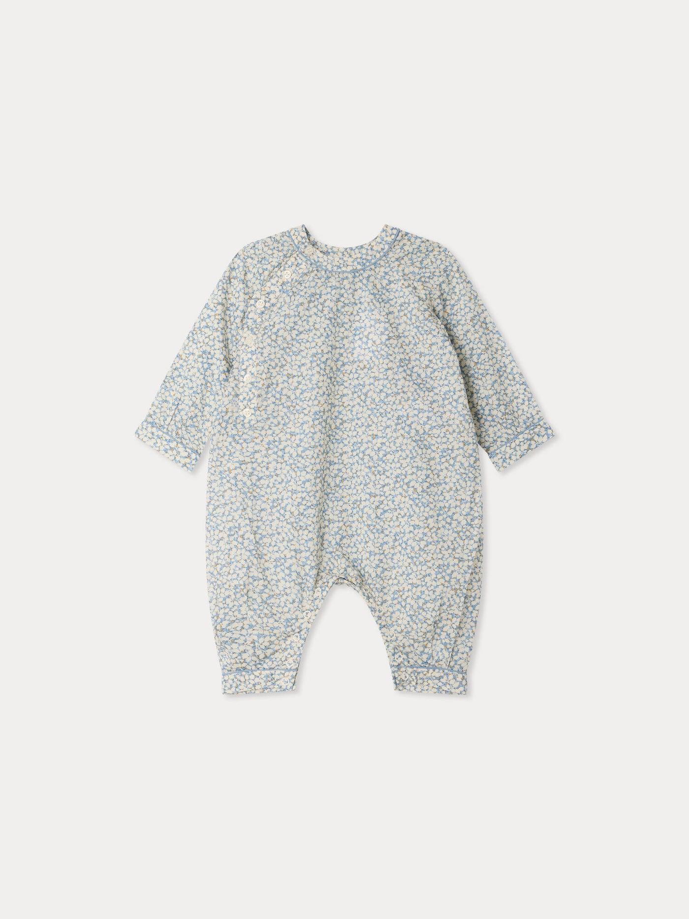 Mattou Strampler aus Liberty-Stoff aus Bio-Baumwolle
