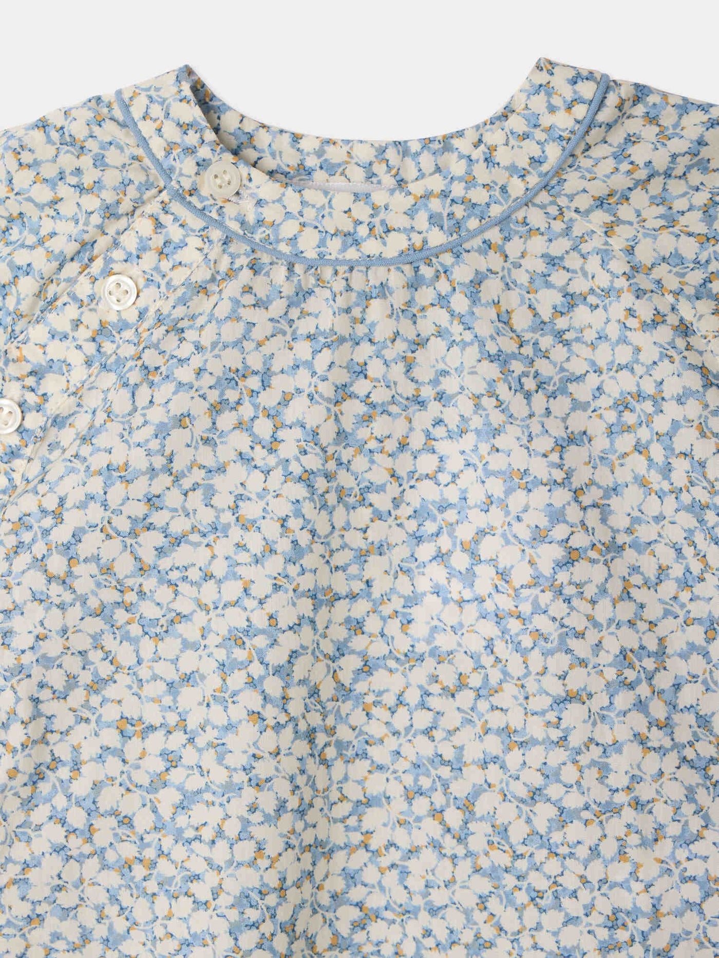 Mattou Strampler aus Liberty-Stoff aus Bio-Baumwolle