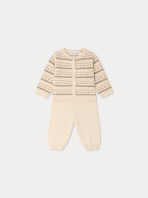 Ensemble Grifin col rond en jacquard