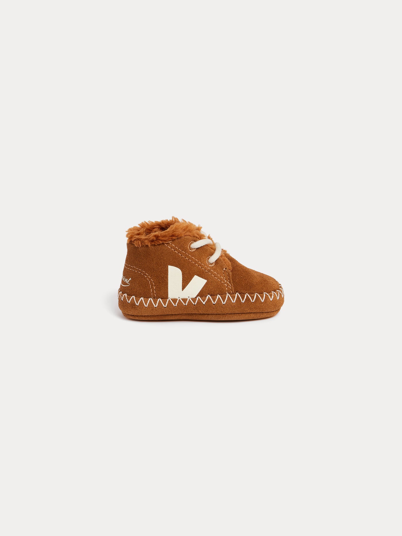 Bonpoint x Veja weiche Sneaker aus Leder