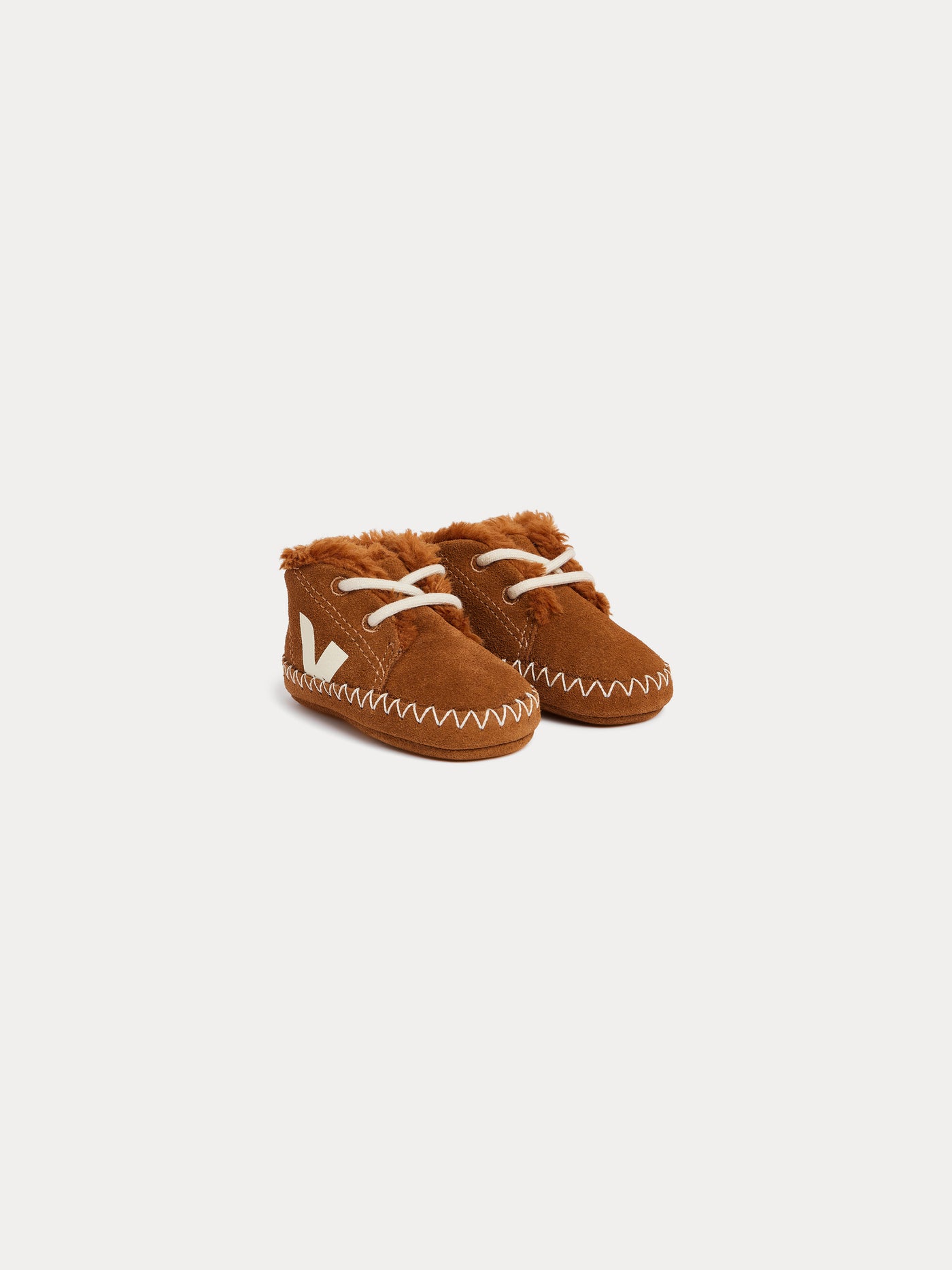 Bonpoint x Veja weiche Sneaker aus Leder
