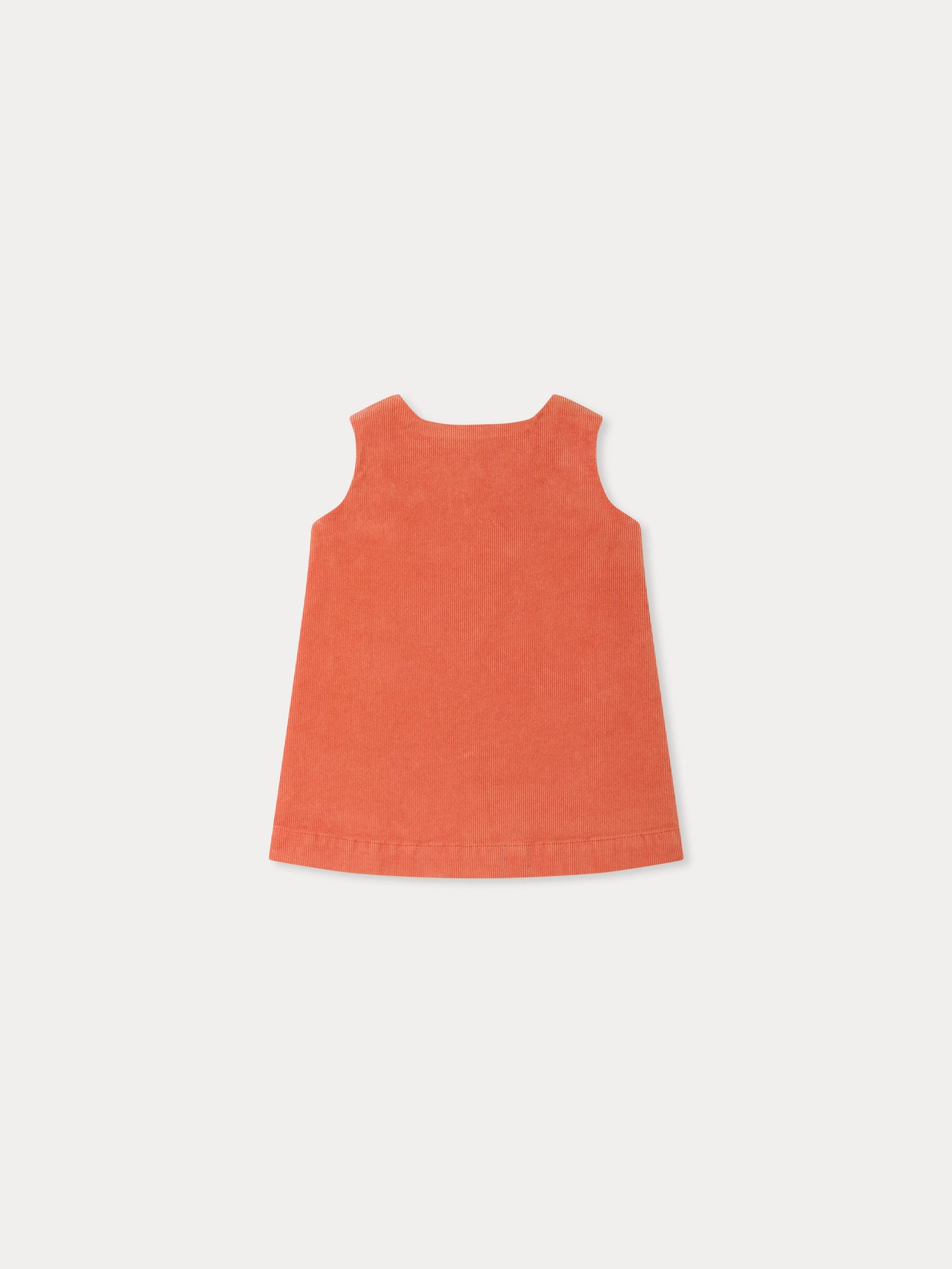 Robe bébé Jacquine en velours de coton biologique