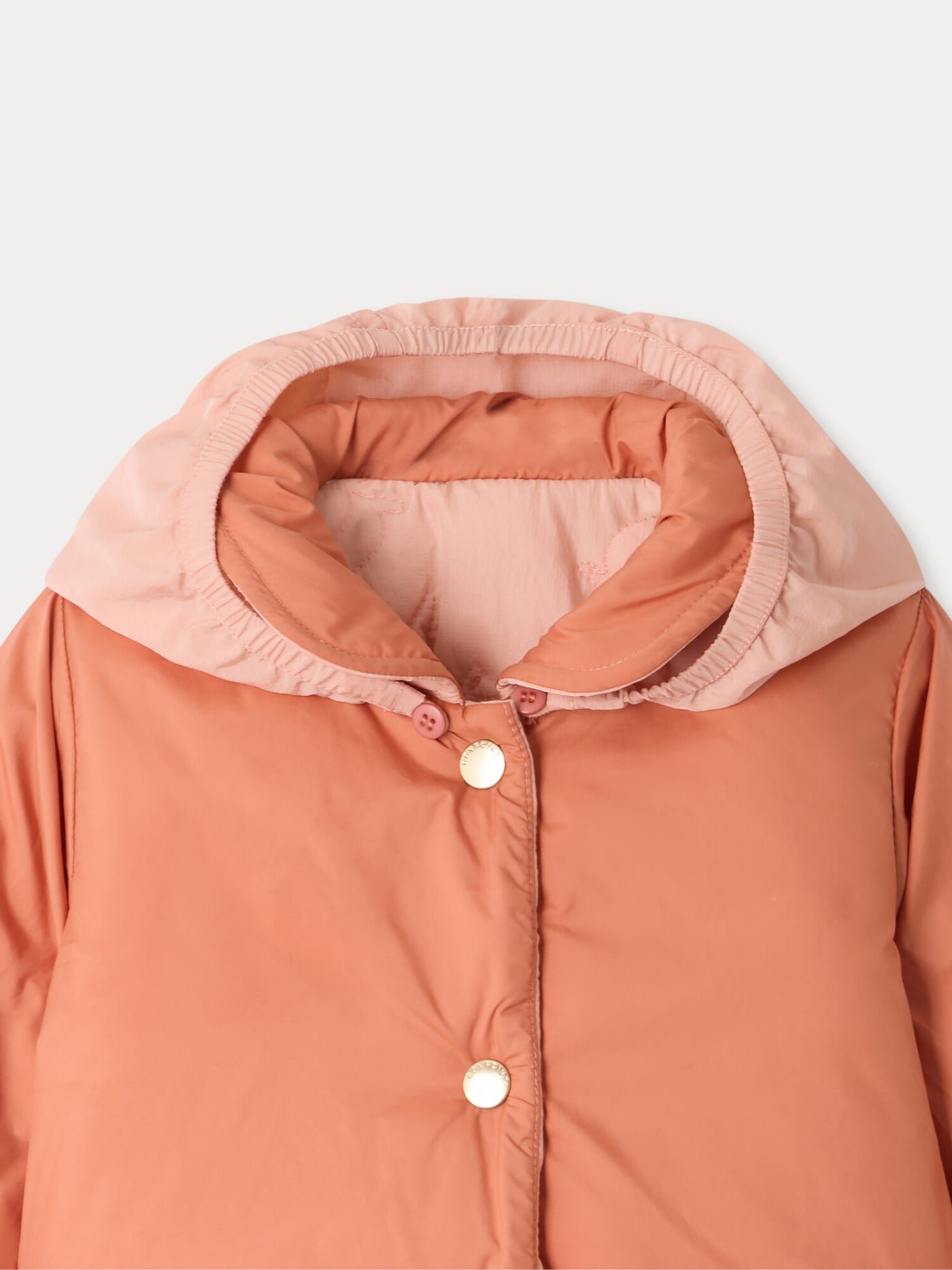 Baby-Jacke Juno wendbar und gesteppt mit Kirschen