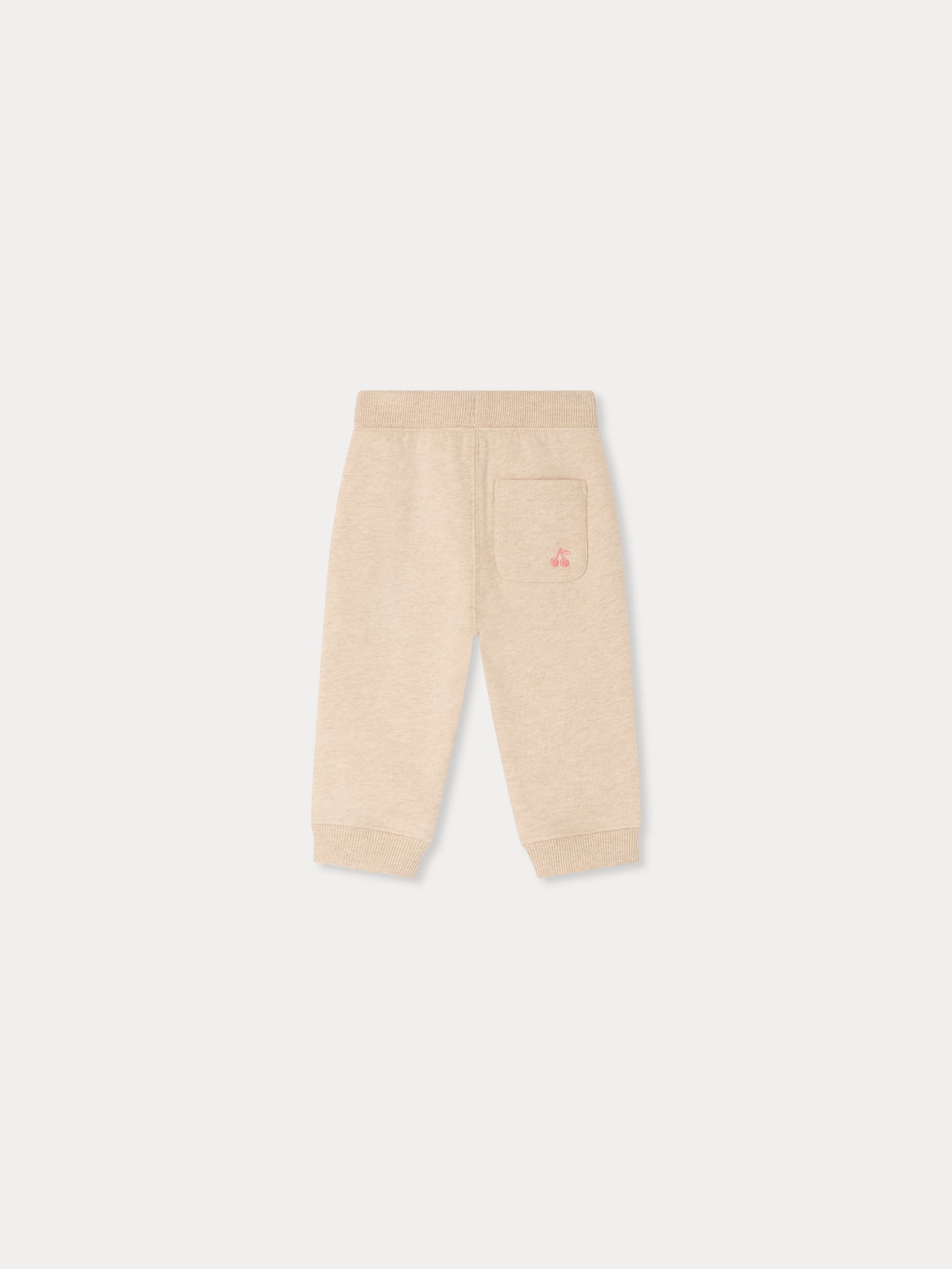 Jogging bébé Bambo beige en coton biologique