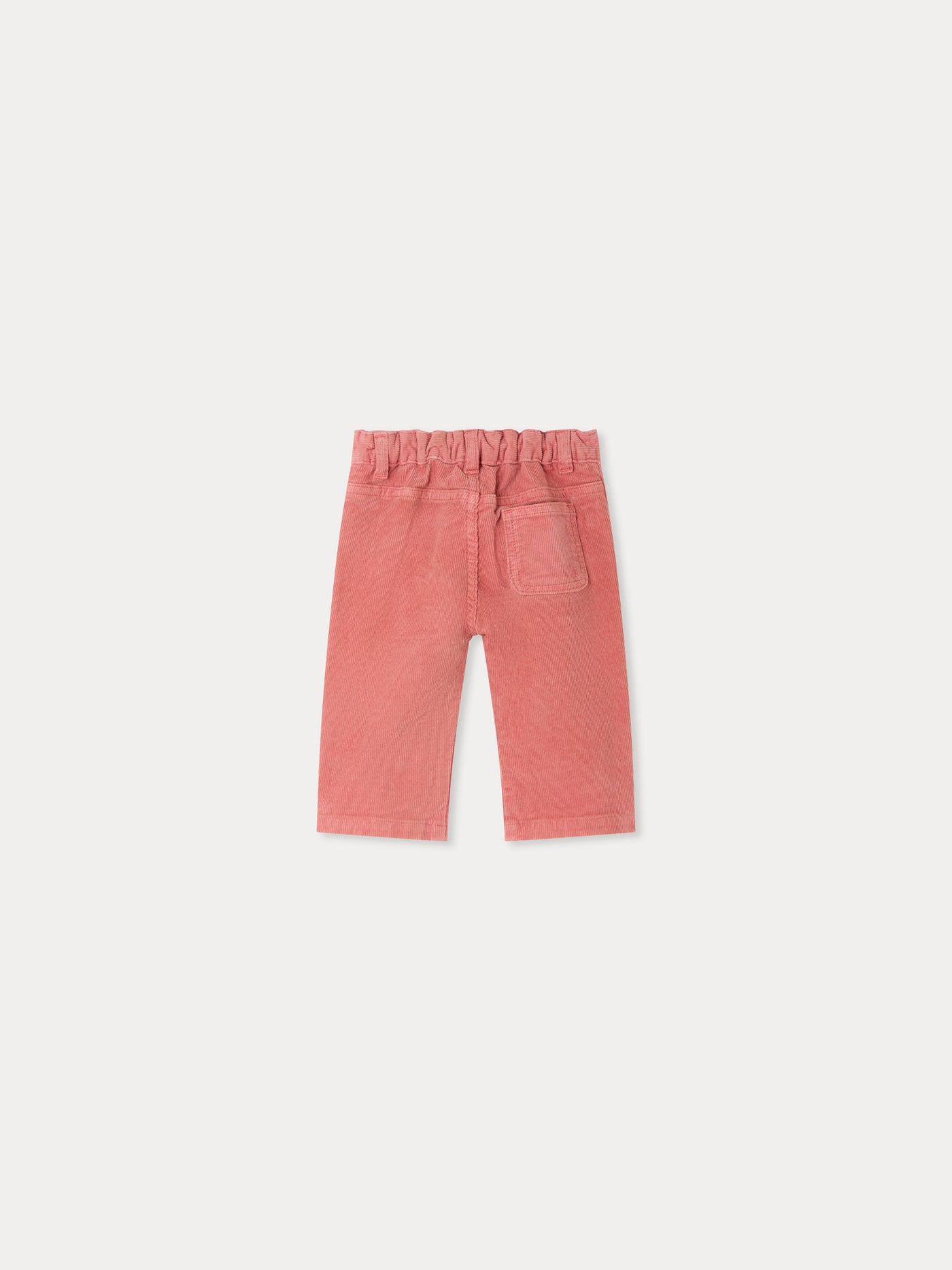 Pantalon bébé Bellino rose en coton biologique