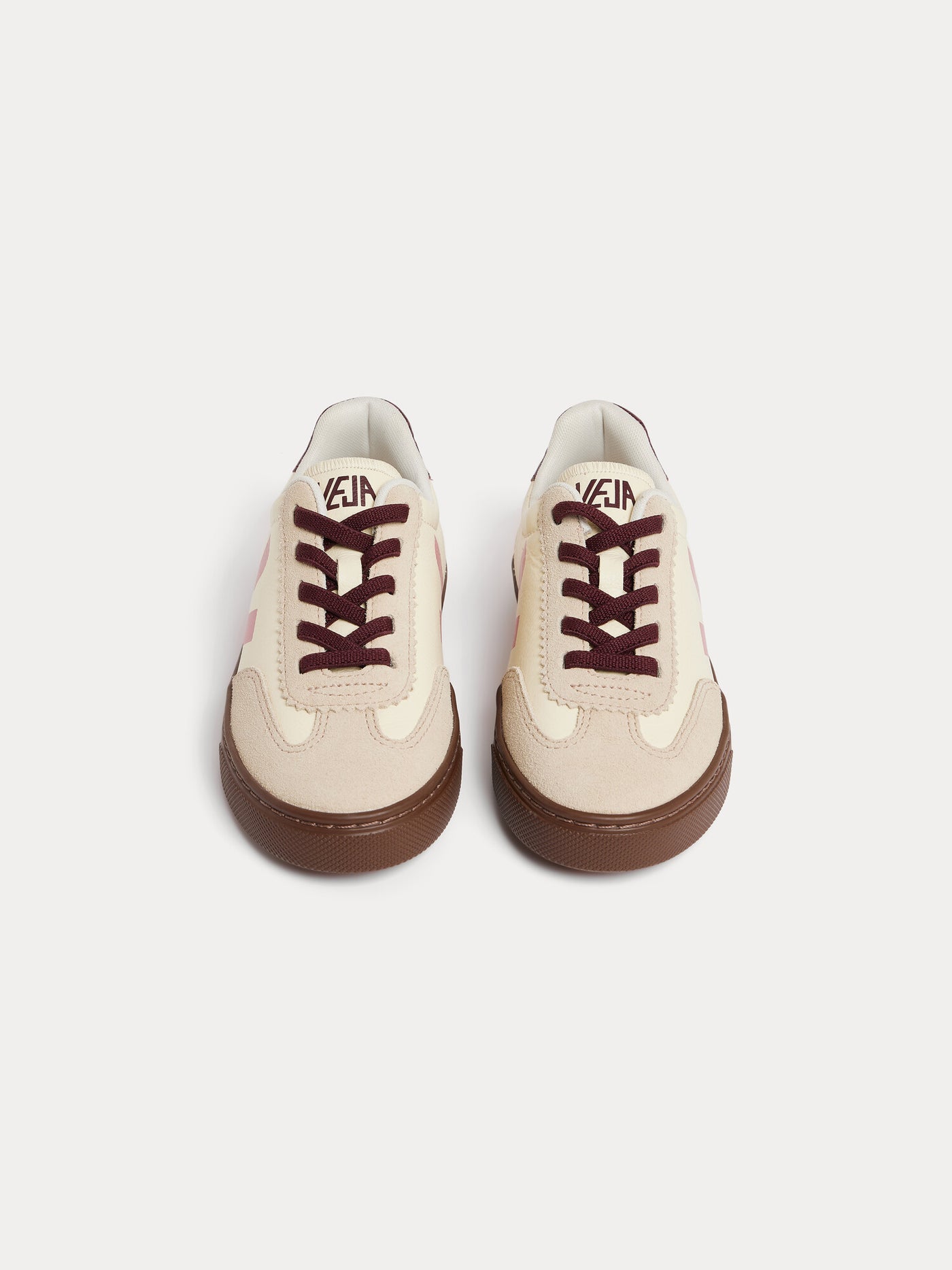 Bonpoint x Veja Volley Ecru Baby-Sneaker