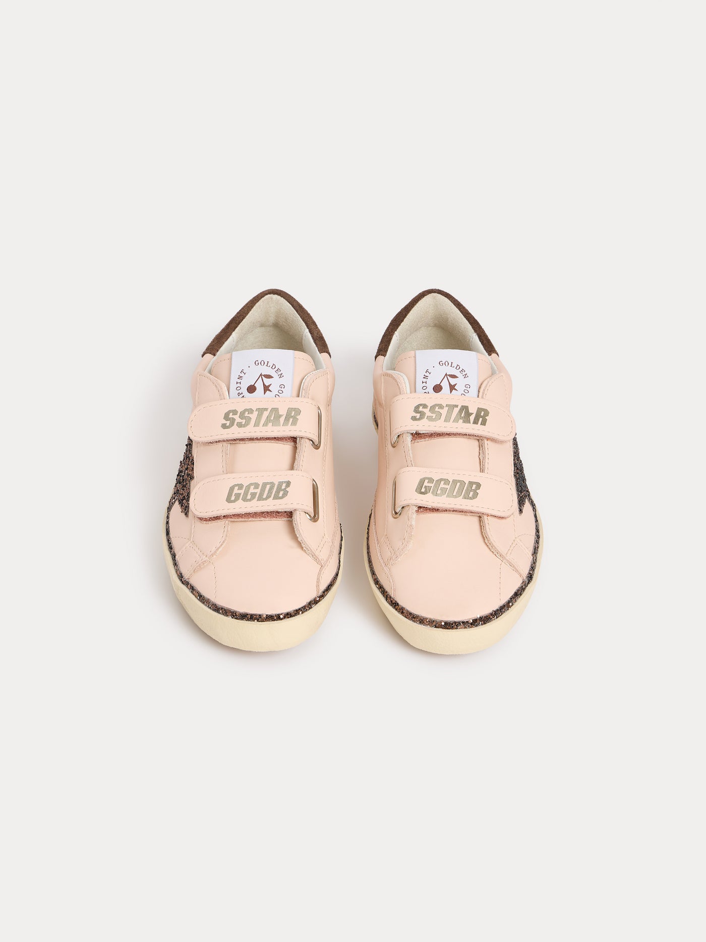 Bonpoint x Golden Goose Baby-Sneaker Old School zartrosa