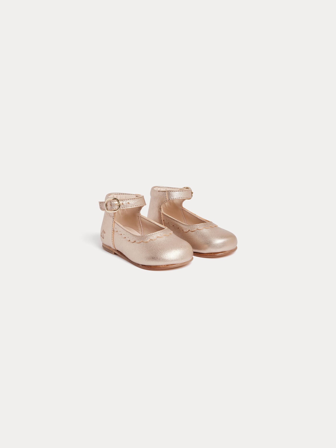 First steps shoes Monika with adjustable strap in leather