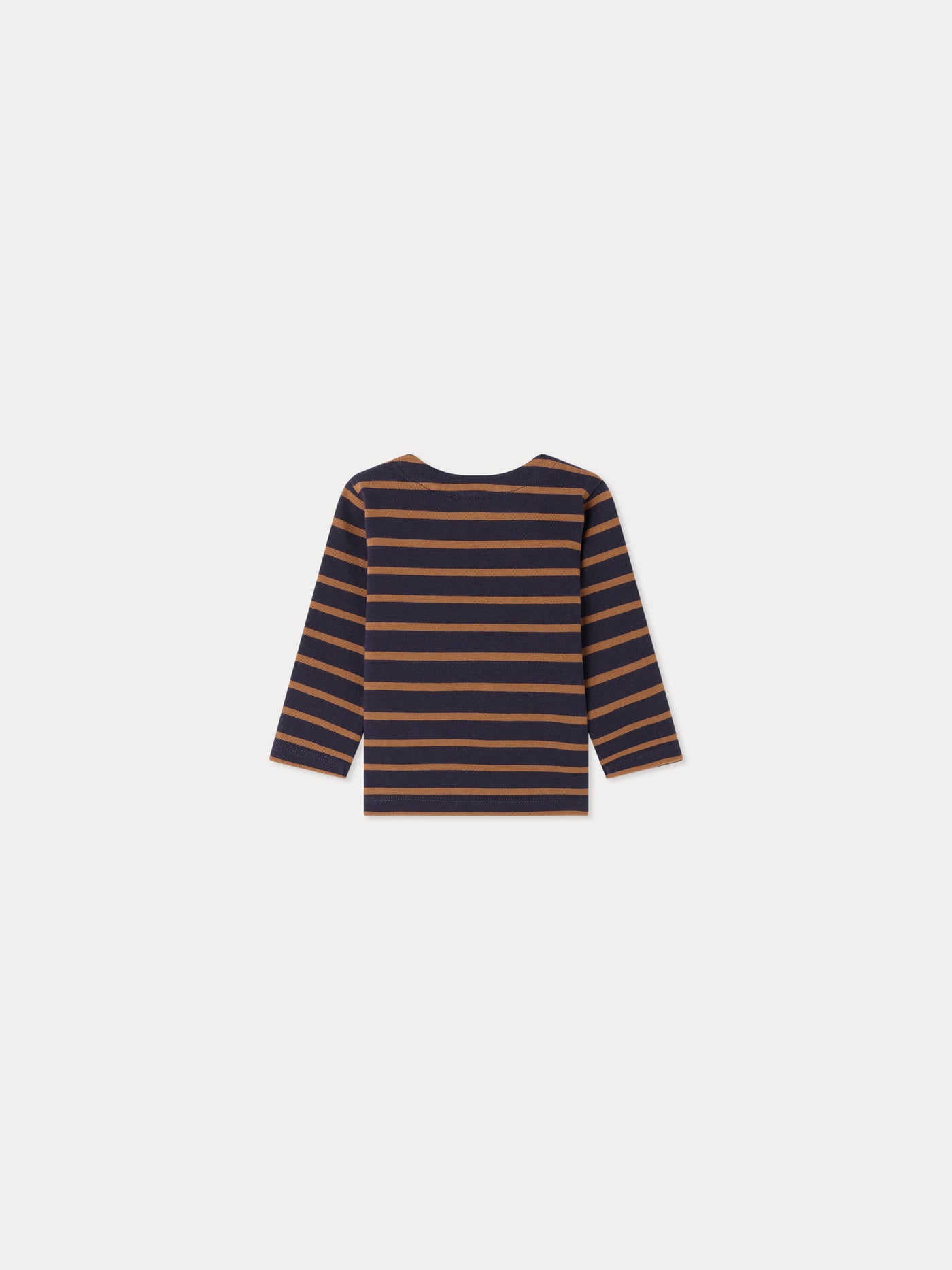 Camiseta Tourbillon bebé de rayas en algodón orgánico