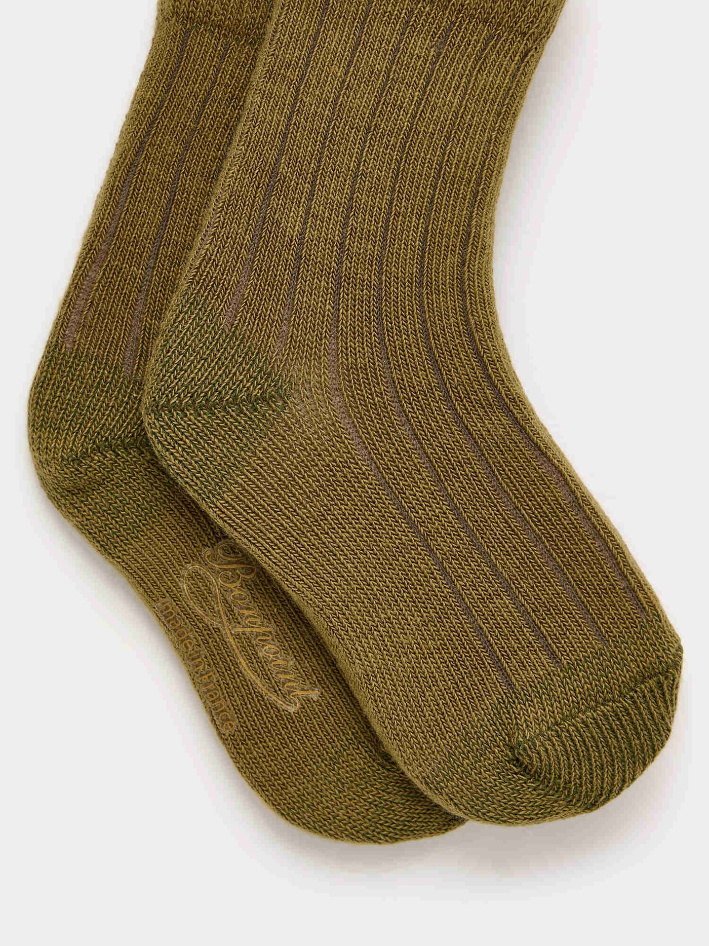 Baby-Socken Elwen khaki