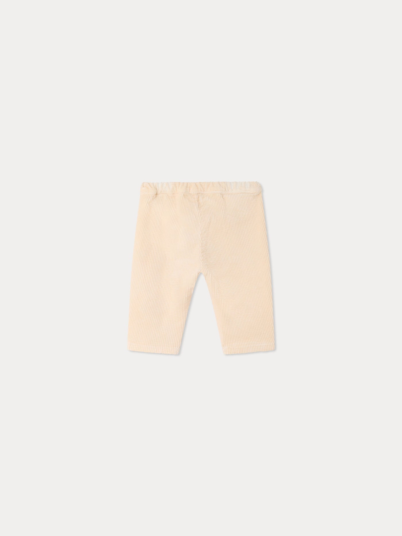 Pantalon bébé Thursday ivoire en coton biologique