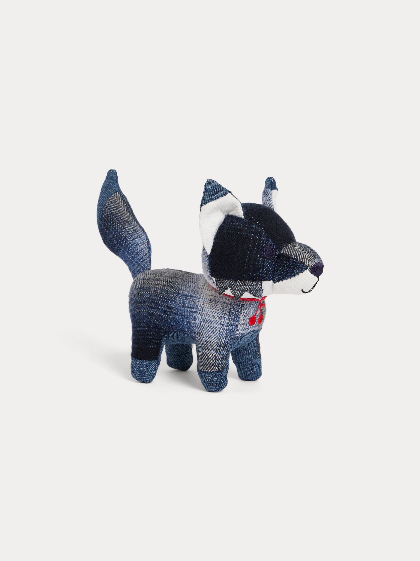 Bonpoint x Maison Kitsuné Fuchs-Plüschtier aus zwei Materialien