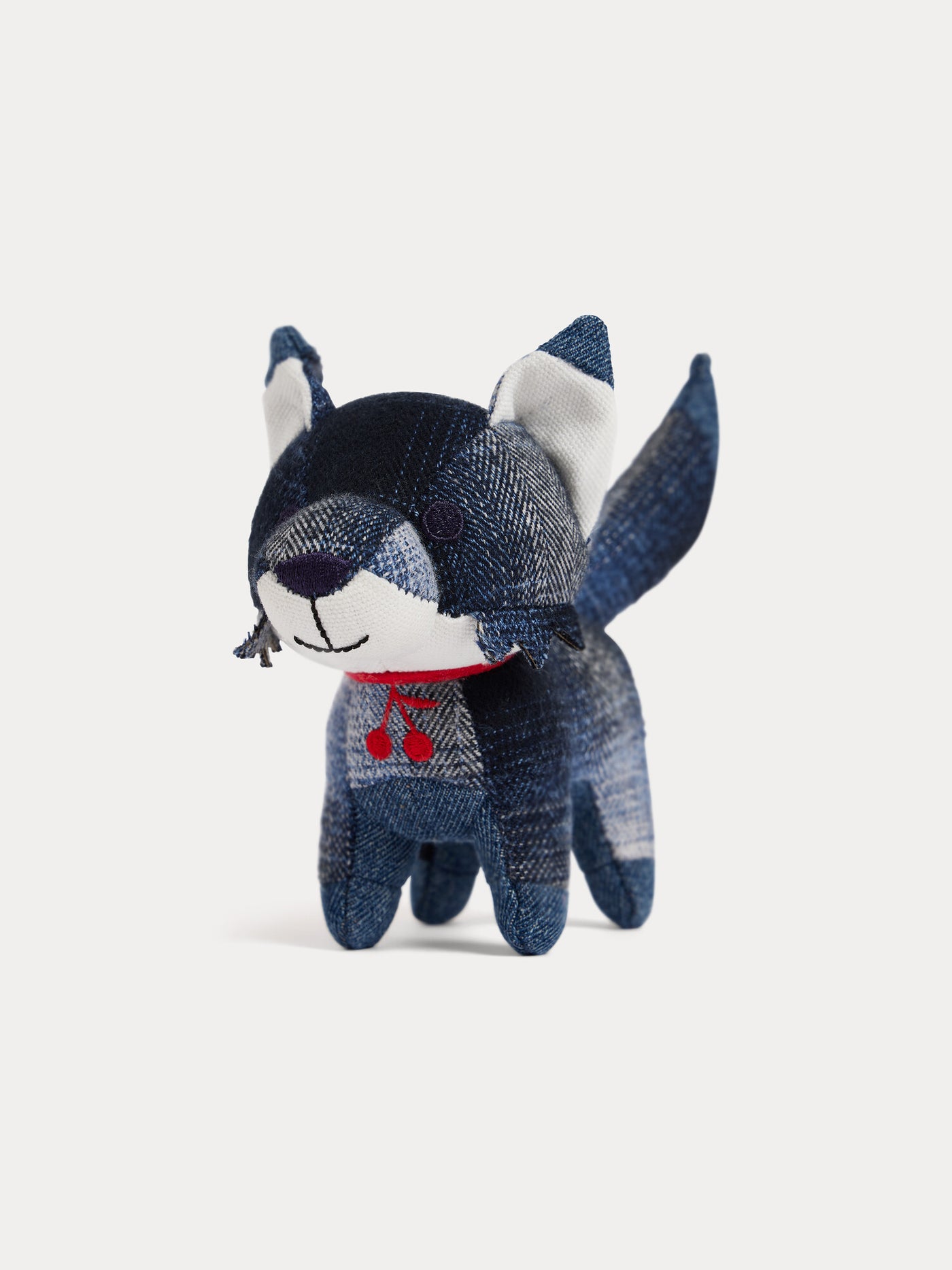 Bonpoint x Maison Kitsuné Fuchs-Plüschtier aus zwei Materialien