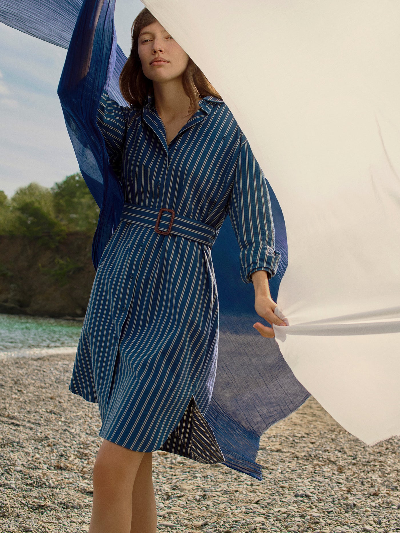 Robe Lesley à rayures